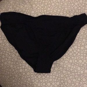 NWT black bikini bottom